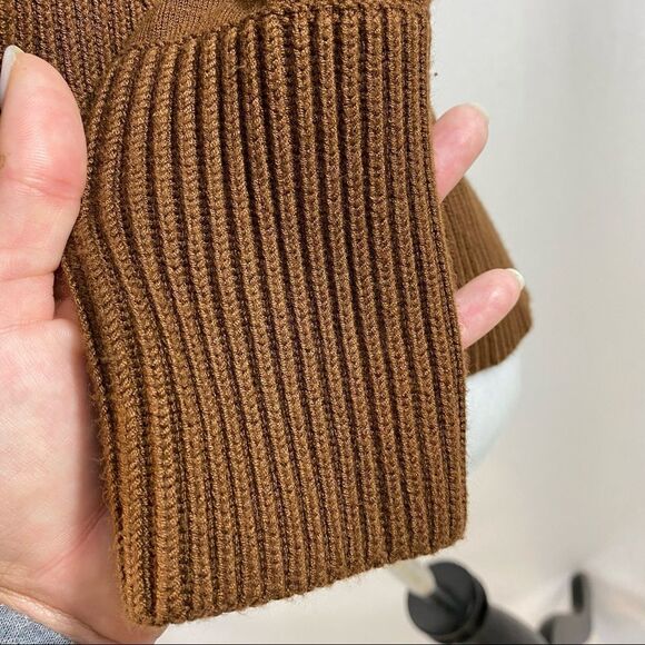 INC Open Front Ribbed Collar Knit Sweater Small - Picture 9 of 12